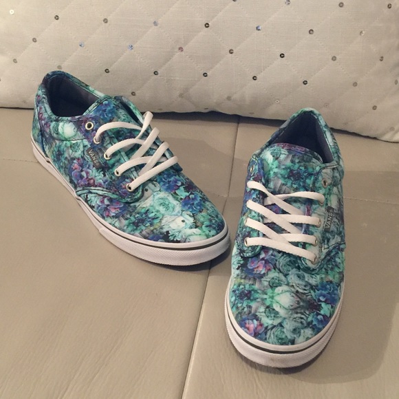 Vans Shoes - Vans shoes, size 6.5. Floral print
